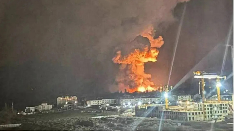 Росія призупинила експорт нафти у порту Новоросійськ після атаки дронів