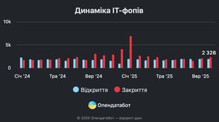 В Україні ІТ-фопи все частіше закриваються: за рік втрати в галузі зросли втричі