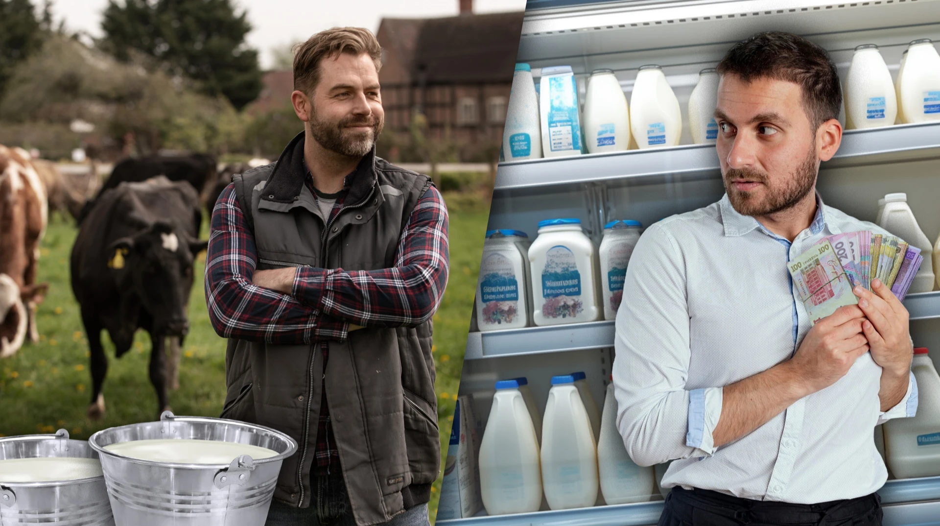 Фермери працюють у мінус, а молоко в магазині не дешевшає. Хто забирає різницю?