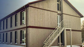 В Сумах открыли модульный городок для переселенцев