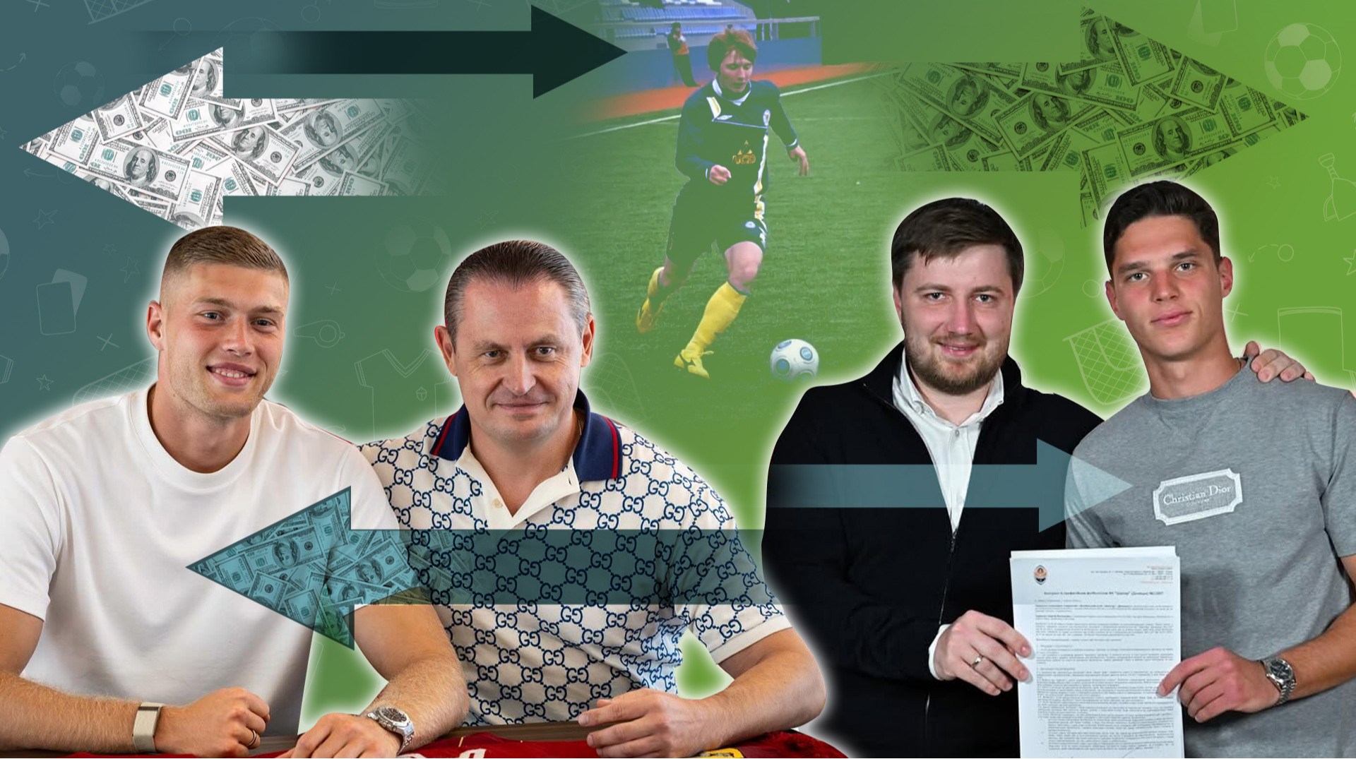 Футбол на экспорт: кто ведет дела Довбика, Мудрика и Судакова и сколько на этом зарабатывает