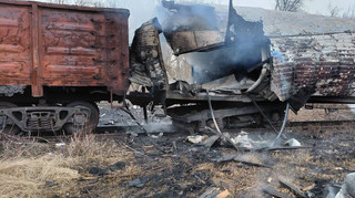 Россия снова атаковала порты и железную дорогу