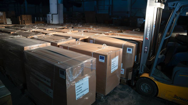 Киеву поступила первая партия генераторов от ЕС