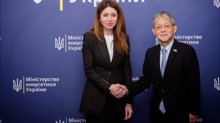 Украина договорилась с Японией об ускорении энергетической помощи