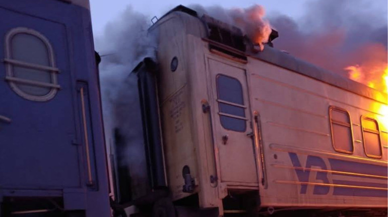 Армія РФ атакувала потяг Барвінкове - Львів - Чоп на Харківщині