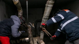 За два месяца железнодорожники восстановили отопление и коммуникации в 748 домах Киева