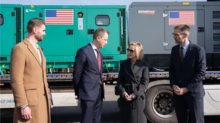 США передали генератори для водогосподарських організацій України