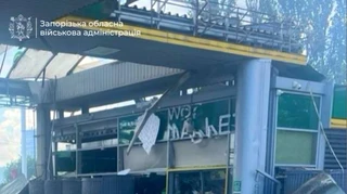 Росіяни зруйнували заправку WOG у Запоріжжі