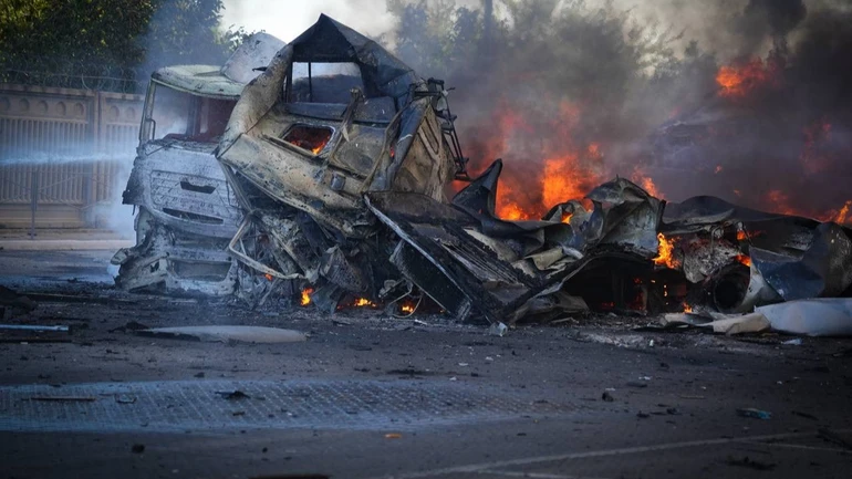 На Одещині росіяни вдарили по складу: є постраждалі