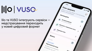 lilo та VUSO об'єднуються: у користувачів медстрахування з'являється цифровий асистент