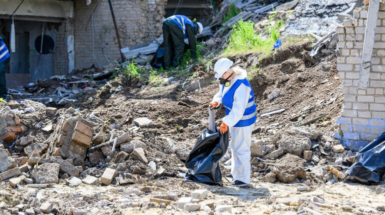 В Минразвития рассказали о помощи ПРООН в расчистке военных завалов
