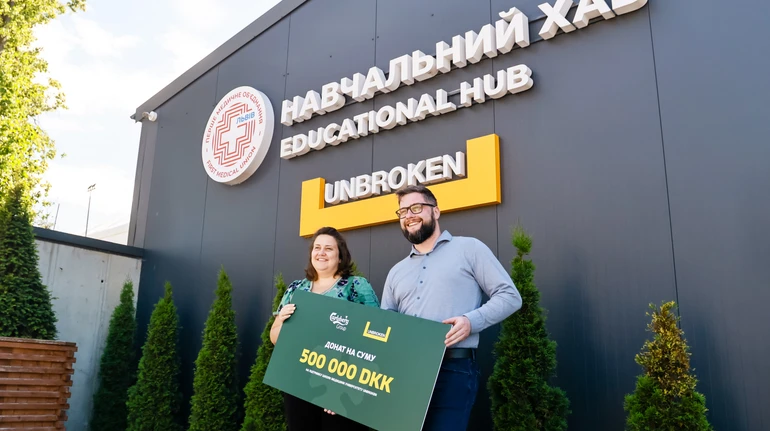 Пів мільйона данських крон на навчання медиків: Carlsberg Group посилює підтримку UNBROKEN