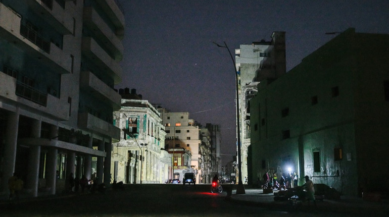 На Кубе блэкаут после эмбарго США