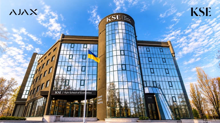 Ajax Systems покриє повну вартість навчання в KSE для 20 студентів із родин захисників України