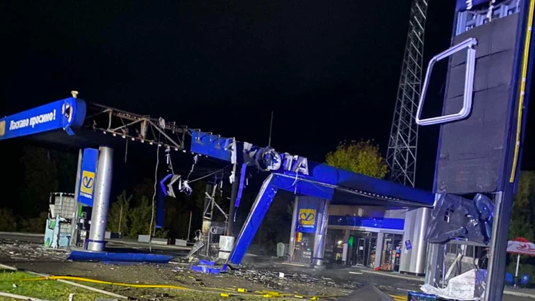 Ворог вдарив по АЗК UKRNAFTA на Хмельниччині: поранено працівника