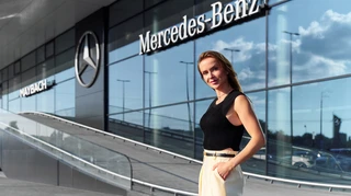 Новое пространство Mercedes-Benz в Украине глазами Элины Свитолиной