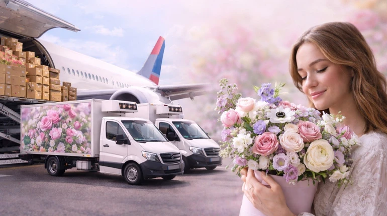 Логістика квітів: як ланцюг постачання впливає на свіжість букетів