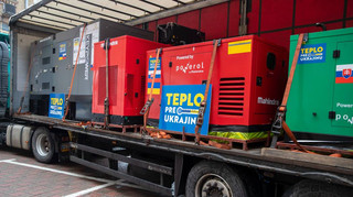 Киев получил первую партию энергетической помощи от Словакии