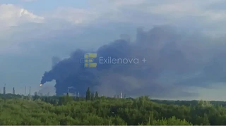 В РФ після атаки дронів палає НПЗ Газпрому в Башкортостані
