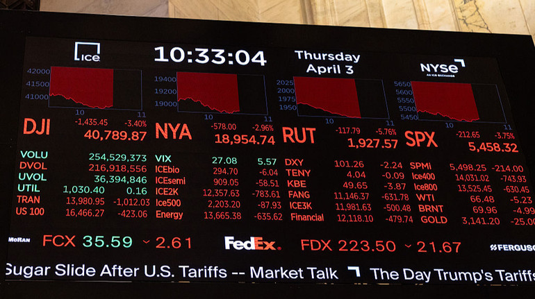 Фондовый рынок США отреагировал на возможность масштабных пошлин против ЕС и Apple