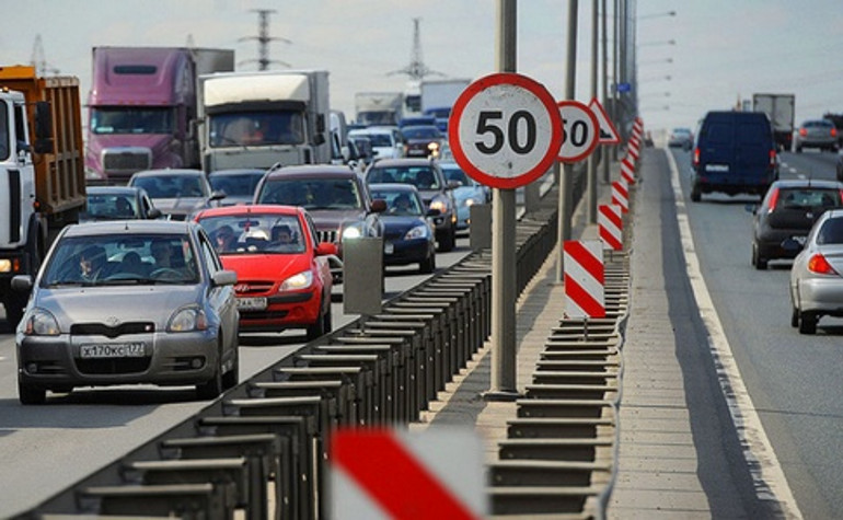 Ограничение скорости 50 км/ч будет не везде - полиция