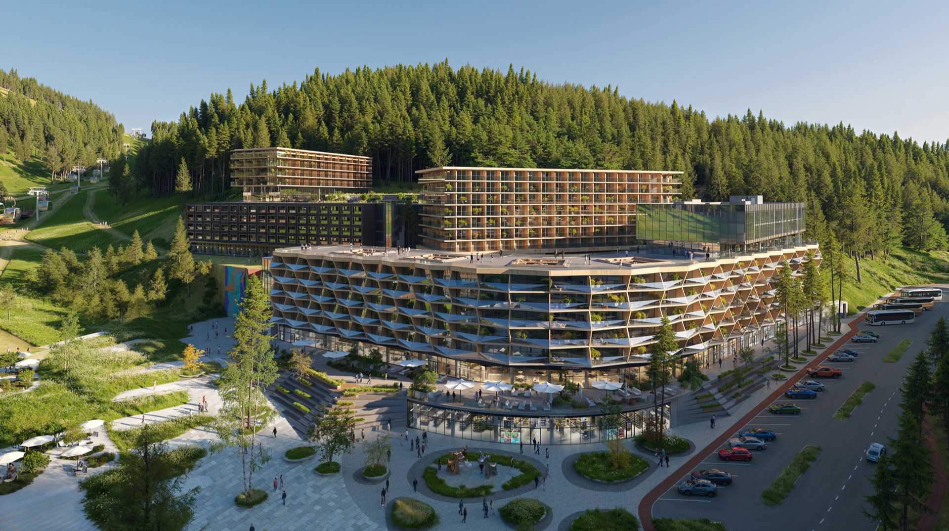 Органічний девелопмент: як створюється готельна інфраструктура GORO Mountain Resort