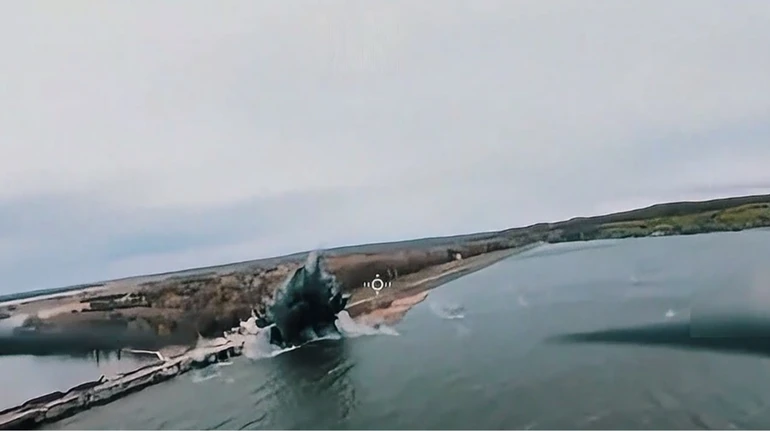 В ВСУ рассказали о последствиях российской атаки на дамбу Печенежского водохранилища