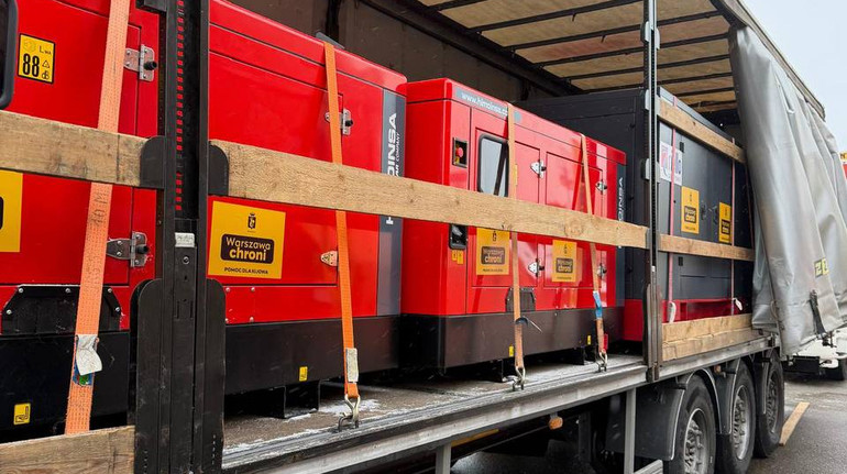 З Варшави до Києва відправили 90 генераторів – Кличко