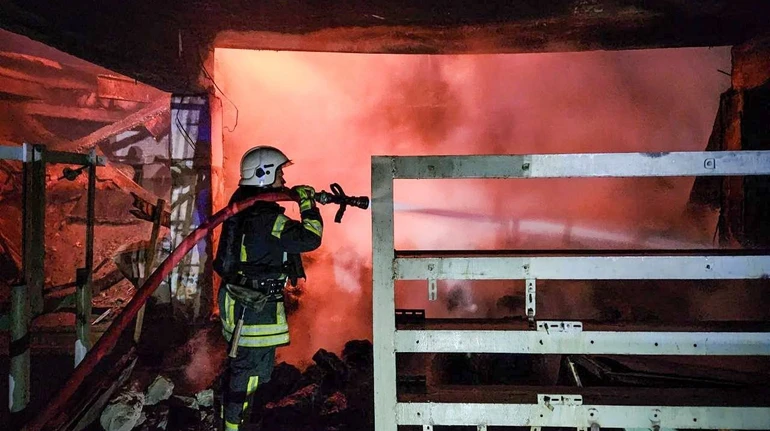 Враг снова атаковал портовую инфраструктуру