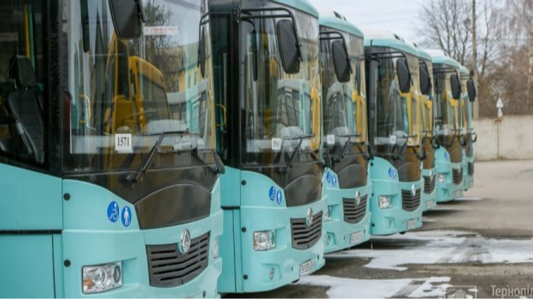 Тернопіль візьме кредит на автобуси