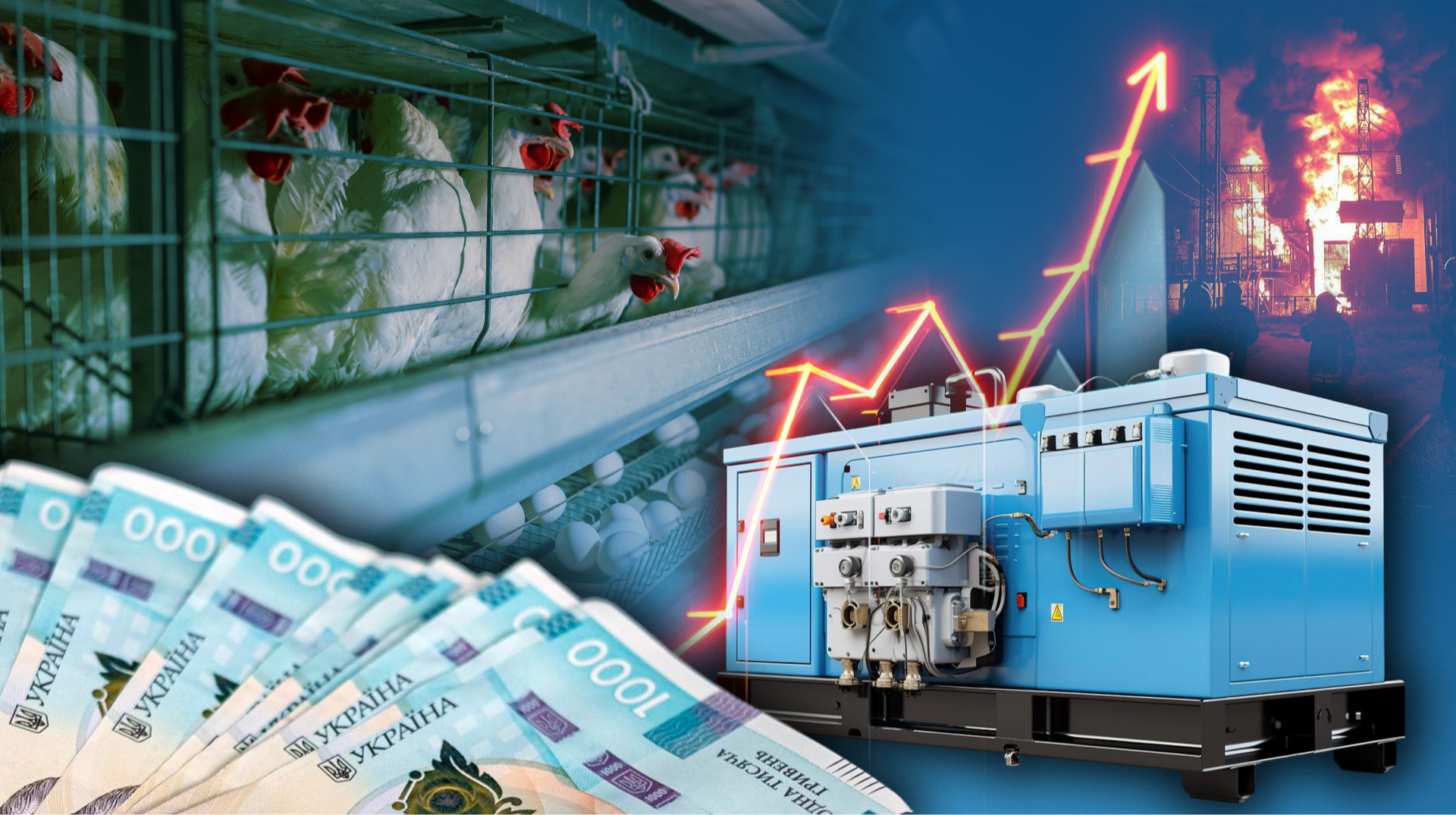 Генератор цін: як вимкнення світла впливає на виробництво їжі та її вартість