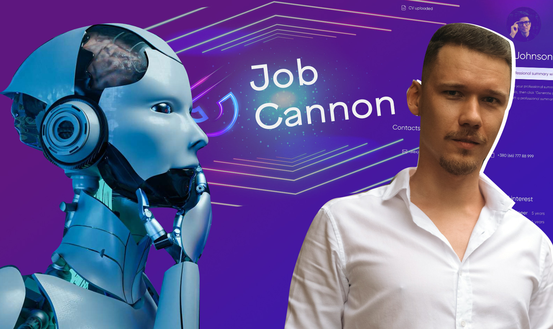 Штучний інтелект шукає таланти. Як створений українцями стартап JobCannon змінить рекрутинг
