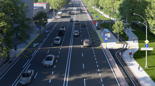 В Киеве за 800 миллионов гривен отремонтируют проспект Лобановского за 800 миллионов гривен