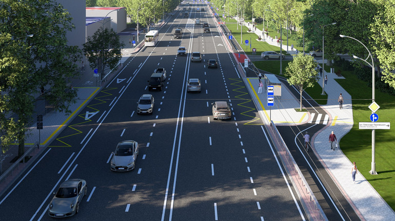 В Киеве за 800 миллионов гривен отремонтируют проспект Лобановского за 800 миллионов гривен