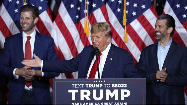 Пост Трампа спровоцировал обвал Bitcoin