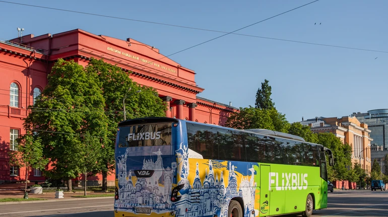 FlixBus запустив перший внутрішній маршрут з Харкова до Києва