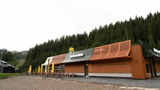 McDonald's открыл первый ресторан в Буковеле