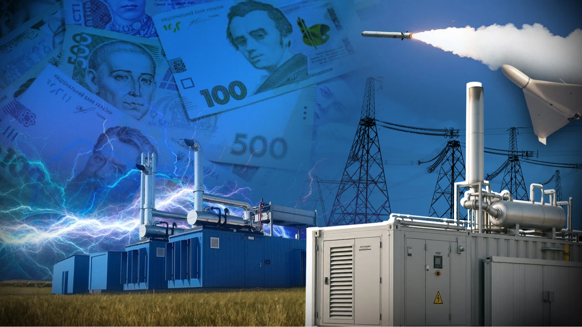 Під парканом валяється більше гігавата. Обладнання нової газової генерації є, але воно не використовується