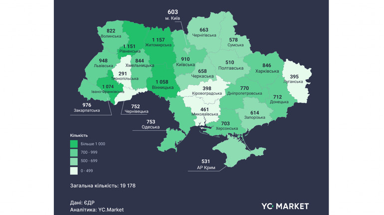 Лісовий бізнес в Україні: в яких регіонах лісообробних господарств найбільше