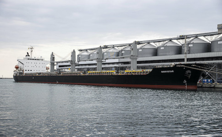 З морських портів Україна експортувала понад 1 мільйон тонн агропродукції