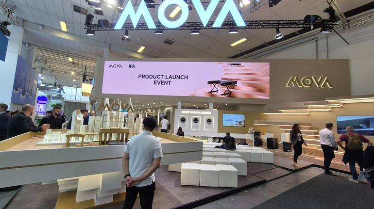 MOVA на IFA 2025: як розумна техніка бере на себе рутину вдома