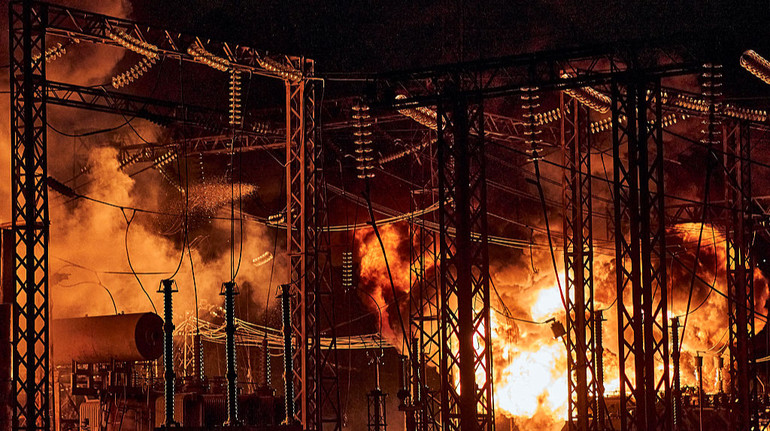 Обстрелы РФ привели к обесточиванию в шести областях Украины