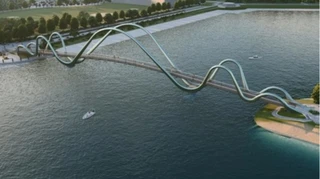 Киев потратит 65 миллионов на отделку парка и моста на Оболони