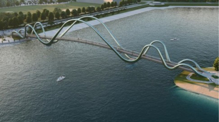 Київ витратить 65 мільйонів на оздоблення парку та мосту на Оболоні