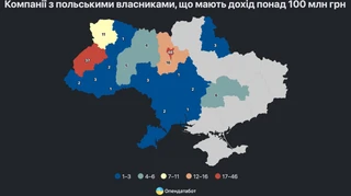 В Україні компанії з польськими власниками збільшили дохід на 20% за рік