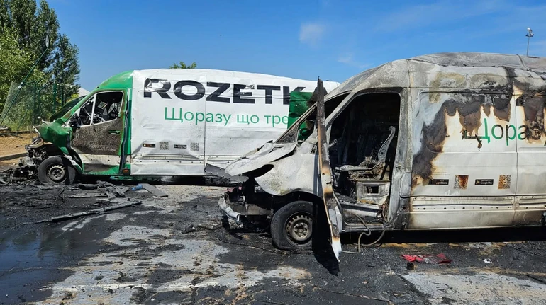 Росія вранці атакувала склад Rozetka: загинув працівник, ще семеро – поранені