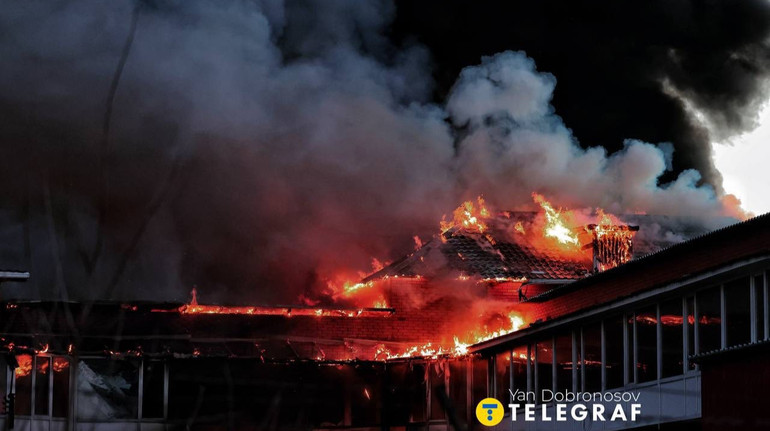 В Броварах россияне повредили склады украинских брендов одежды