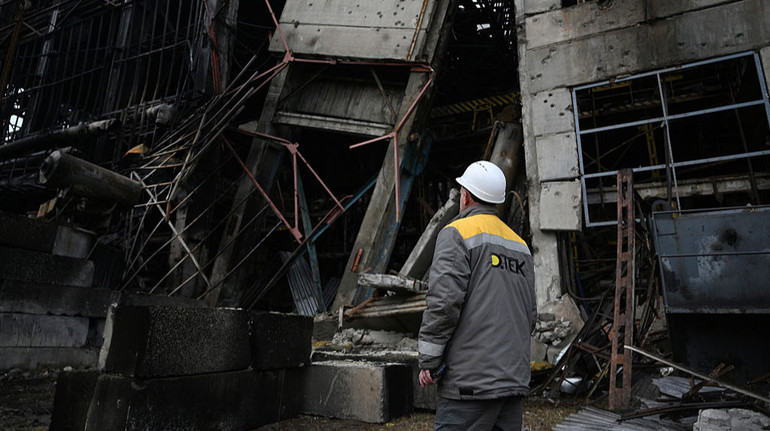 ТЭС ДТЭК в очередной раз была под российским ударом