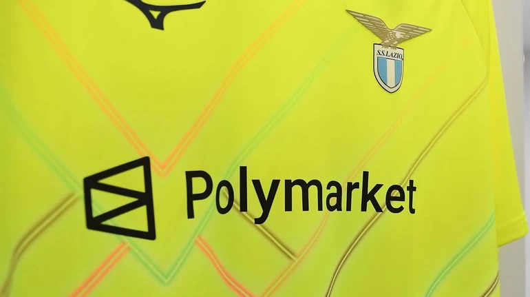 Угода на $22 мільйони: Polymarket став титульним спонсором ФК Lazio