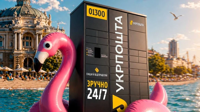 В Одесі з'явились поштомати Укрпошти
